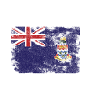 Cayman Islands Flag Distressed