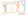 1971 Juillet Édition Limitée