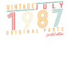 Retro 1987 Juli