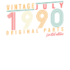 Millésime 1990 Juillet