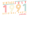 Millésime 1991 Juillet