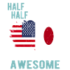 Moitié américain moitié japonais