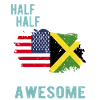 Moitié américain moitié jamaïcain