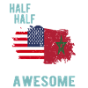 Moitié américain moitié marocain
