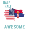 Half American Half Serb