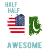 Half American Half Pakistani