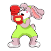 Hase Boxer Boxhandschuhe Boxen