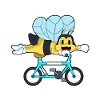 Bee by bike