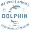 Mon animal spirituel est un dauphin