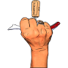 Bad Girl et son tire-bouchon