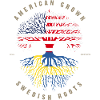 American Grown Swedish Roots Sweden Flag