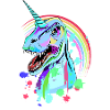 Dino Tyrannosaurus rex unicorn
