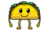 Taco Emoticon Mexican Food