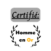 Certifié : Homme en or