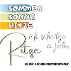 Sommer Sonne Hitze ich schwitze in jeder Ritze fun