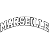 Marseille logo: Mediterranean collegiate design