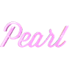 Pearl Stylized Text