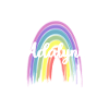 ADALYNN Rainbow Cursive