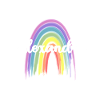ALEXANDRA Rainbow Cursive