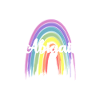 ABIGAIL Rainbow Cursive