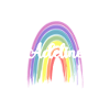 ADELINE Rainbow Cursive