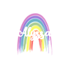 ALYSSA Rainbow Cursive