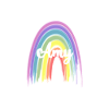 ADALYN Rainbow Cursive