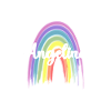 ADDISON Rainbow Cursive