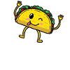 Taco Emoticon Mexican Food