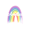 AMELIA Rainbow Cursive