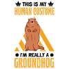 Marmotte Costume Humain Murmeltier Marmotte