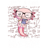 Drôle math Kawaii Axolotl Cadeau