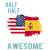 Half American Half Spanish
