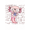 Drôle math Kawaii Axolotl Cadeau