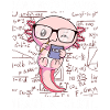 Drôle math Kawaii Axolotl Cadeau