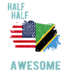 Half American Half Tanzanian