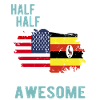 Half American Half Ugandan