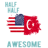 Half American Half Turk