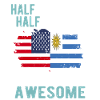 Moitié américain moitié uruguayen