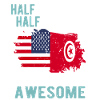Moitié américain moitié tunisien