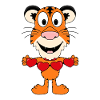 TIGER - LIEBE - TIER - KIND - BABY
