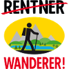 Rentner Wandern T-Shirt