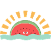 Watermelon Sunrise