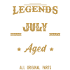 Geboren juli 1984 Legends verjaardagscadeau