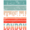London Retro Skyline
