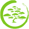 Green Japan tree