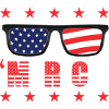 Sunglasses USA July 4 Merica