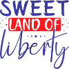 Douce terre de liberté