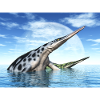 Marine reptile Hupehsuchus