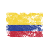 Bandera de Colombia Afligida Bandera de Colombia